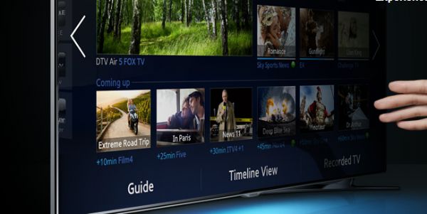 Samsung Smart TV 三星智能电视黑色炫酷酷站