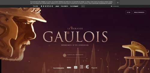 法国酷站-Le Dernier Gaulois 探索阿凡达的故事