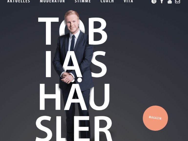 Tobias Häusler 全屏滚动单页交互式酷站