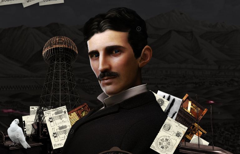 塞尔维亚裔美籍发明家Nikola Tesla尼古拉特斯拉纪念酷站