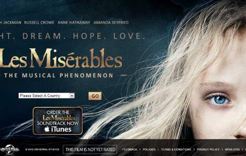 英国歌舞爱情剧情电影《悲惨世界Les Misérables》官方网站