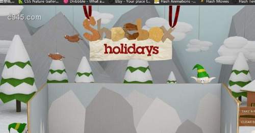 shoeboxholidays - 圣诞节好玩游戏卡通网站