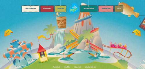 Adventure World - HTML5卡通趣味游乐场
