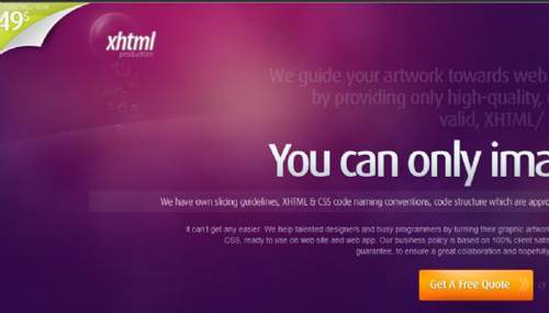 Xhtml, CSS, Design - Xhtml Production