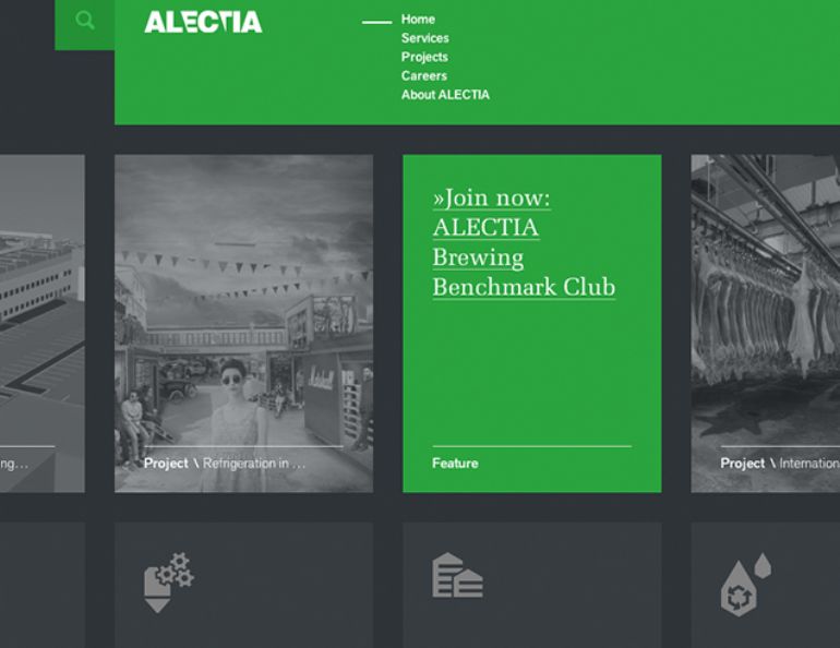 ALECTIA-全球领先的咨询公司动画交互式网站