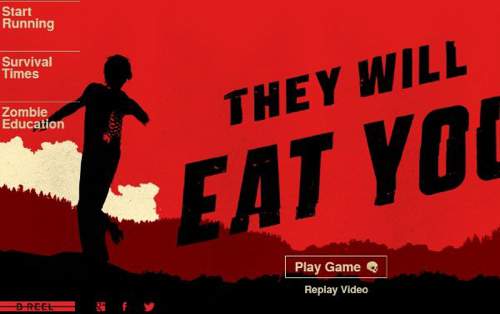 THEY WILL EAT YOU HTML5游戏网站