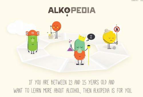 Alkopedia 很有意思的音乐卡通网站