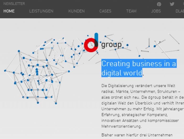dgroup Creating business in a digital world