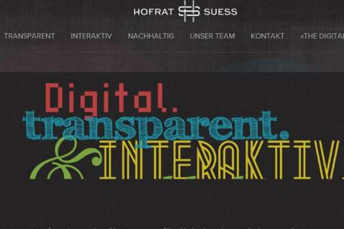 瑞士hofratsuess数字艺术设计机构