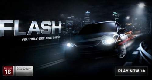 Flash Driving Game 汽车竞速游戏