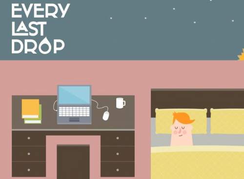 Every Last Drop 创意交互卡通酷站