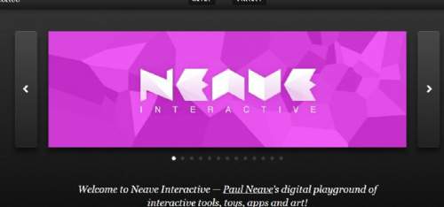 Neave  交互设计师个人网站