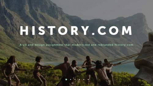 History Channel Redesign | Bad Assembly