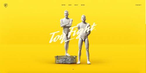 toyfight 知名设计师个人网站