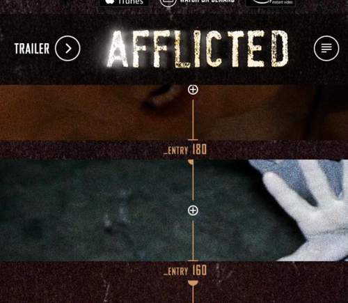 Afflicted 《折磨》惊悚电影官方主页