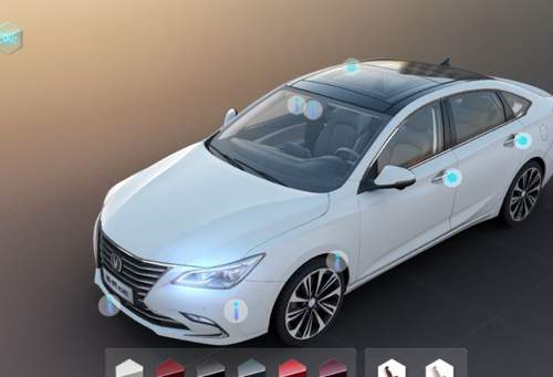 长安汽车360度-3D全景VR交互体验