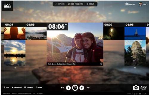 REI 1440 Project HTML5时间线酷站