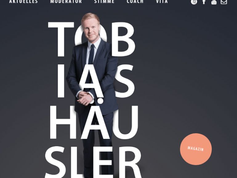 Tobias Häusler 全屏滚动单页交互式酷站