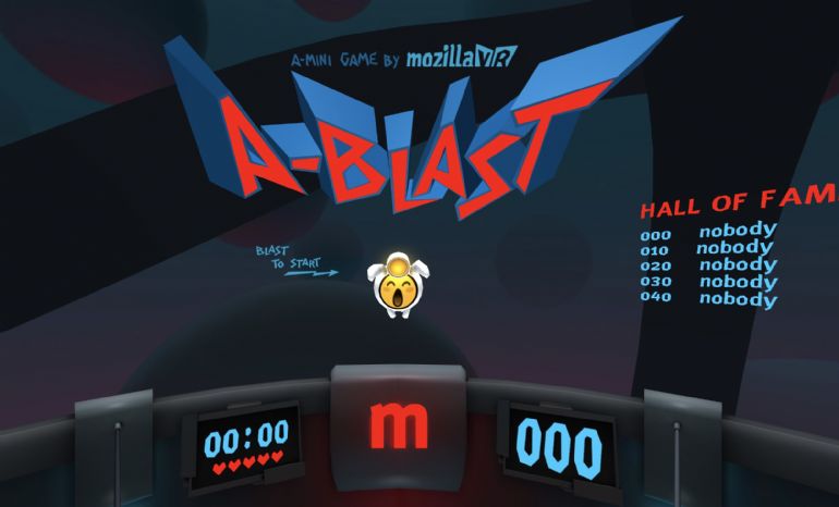A-Blast - Mozilla VR使用A-Frame开发的WebVR波浪射击游戏体验