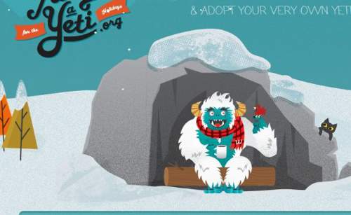 Adopt a Yeti   for the Holidays