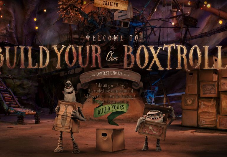  盒子怪 Boxtrolls 动作冒险动画官方酷站