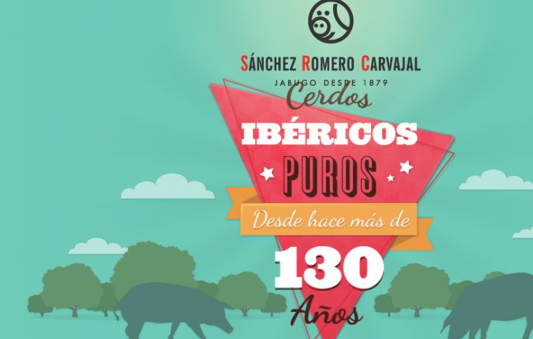 Cerdos Ibéricos Puros 西班牙某纯猪牲畜创意网站