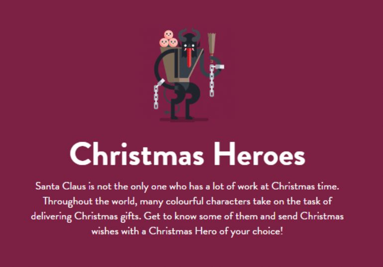 圣诞英雄-基于SVG的矢量动画交互网站