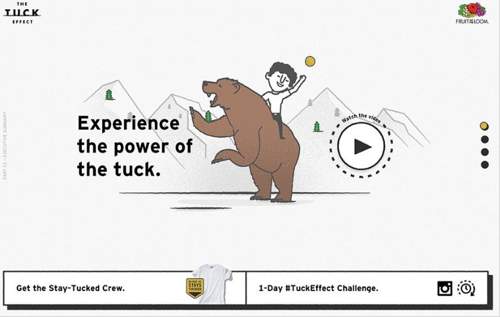 The Tuck Effect 有趣的HTML5卡通交互酷站