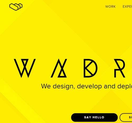 WNDRMNT - Handcrafted web design
