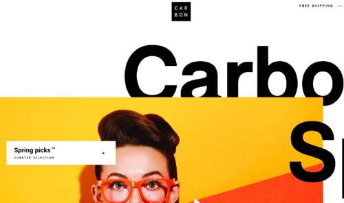 Carbon Beauty美容产品交互设计