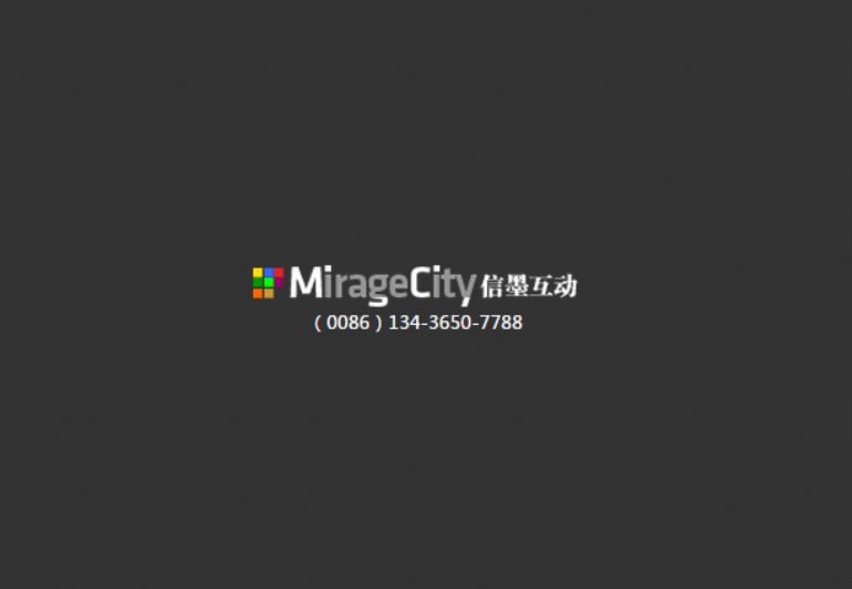 MIRAGECITY信墨互动-优秀个人网站