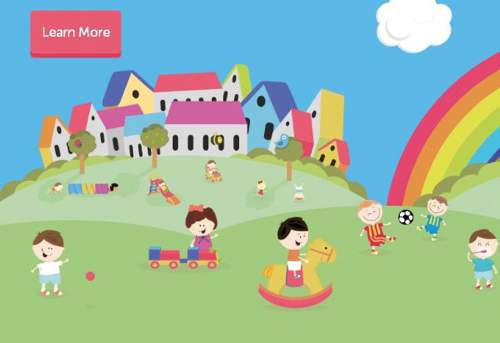 Rainbow Nursery - 卡通幼儿园网站