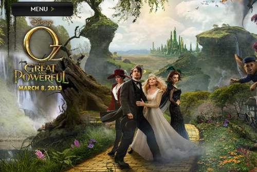Oz The Great and Powerful 迪斯尼系列酷站