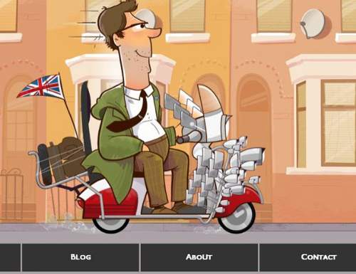 Fashionably flexible website design