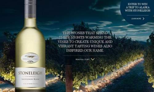 stoneleigh葡萄酒产品展示网站