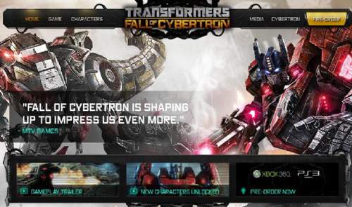 Transformers: Fall of Cybertron