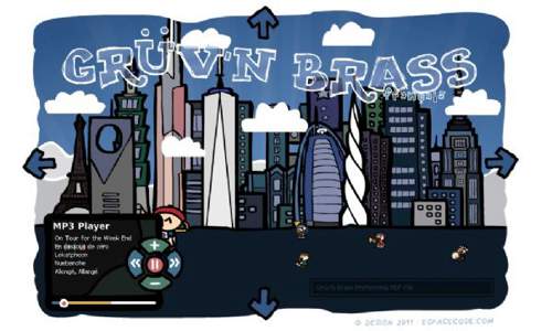 Gruv n Brass | brass band 另类卡通音乐酷站