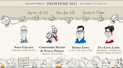 FRONTEND 2011 素描手绘CSS酷站