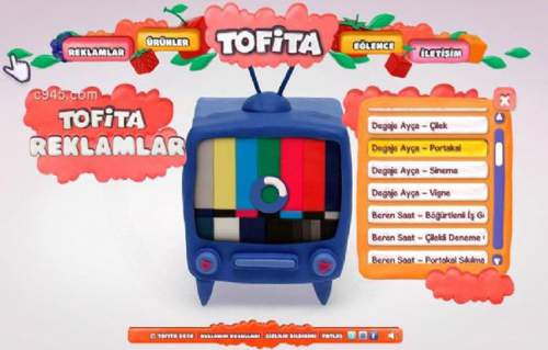 tofita-fwa获奖网站-卡通玩具风格