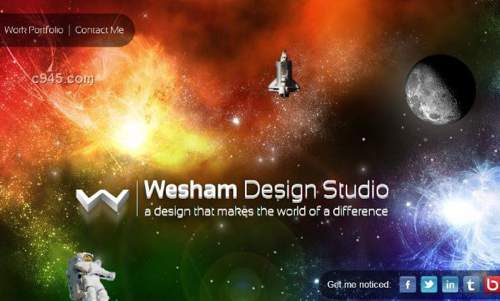 Wesham Design Studio-国外设计师Wesham的个人网站