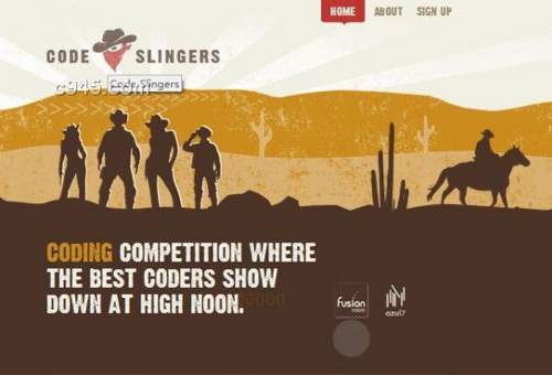 Code Slingers Challenge 视差手绘网站