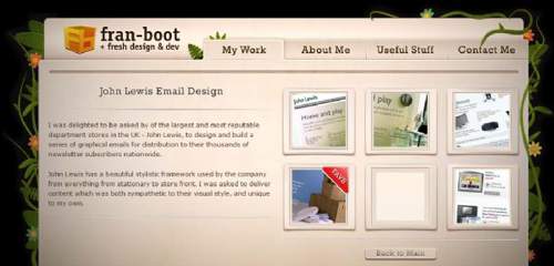 Fran Boot - Fresh Web Design and Development for Wordpress, HTML, CSS and Email