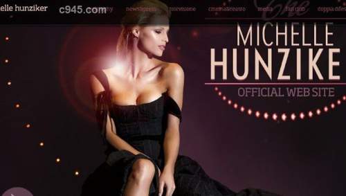 Michelle Hunziker :: TheOfficialWebsite :: ScozzeseDesign