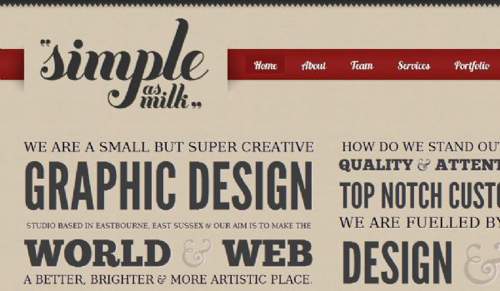 Simple as Milk Design Studio