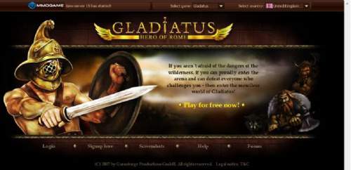 Gladiatus 战争游戏官方网站