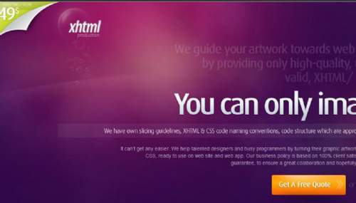Xhtml, CSS, Design - Xhtml Production