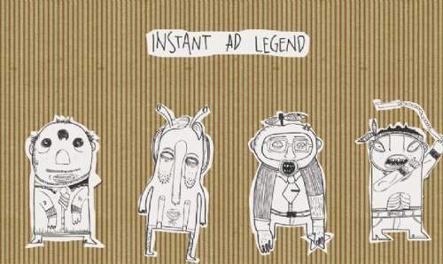 INSTANT AD LEGEND 手绘涂鸦搞笑酷站