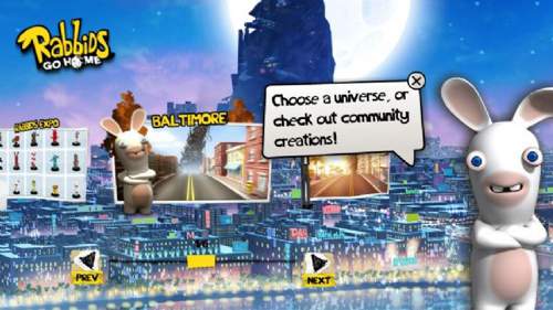 Rabbids go home | Ubisoft 国外卡通虚拟现实3D创意网站