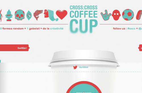 Cross Cross Coffee Cup