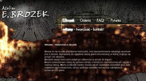 E. Brozek 波兰艺术家绘画商业体验网站